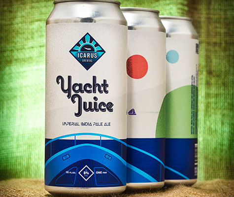 3 Cans of Yacht Juice Icarus India Pale Ale